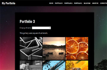 Aperture Theme