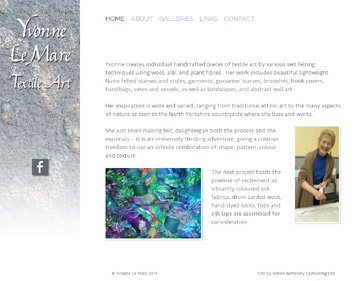 Yvonne Le Mare website
