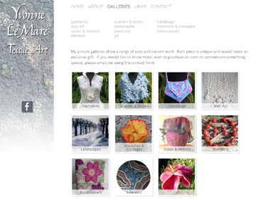 Yvonne Le Mare website
